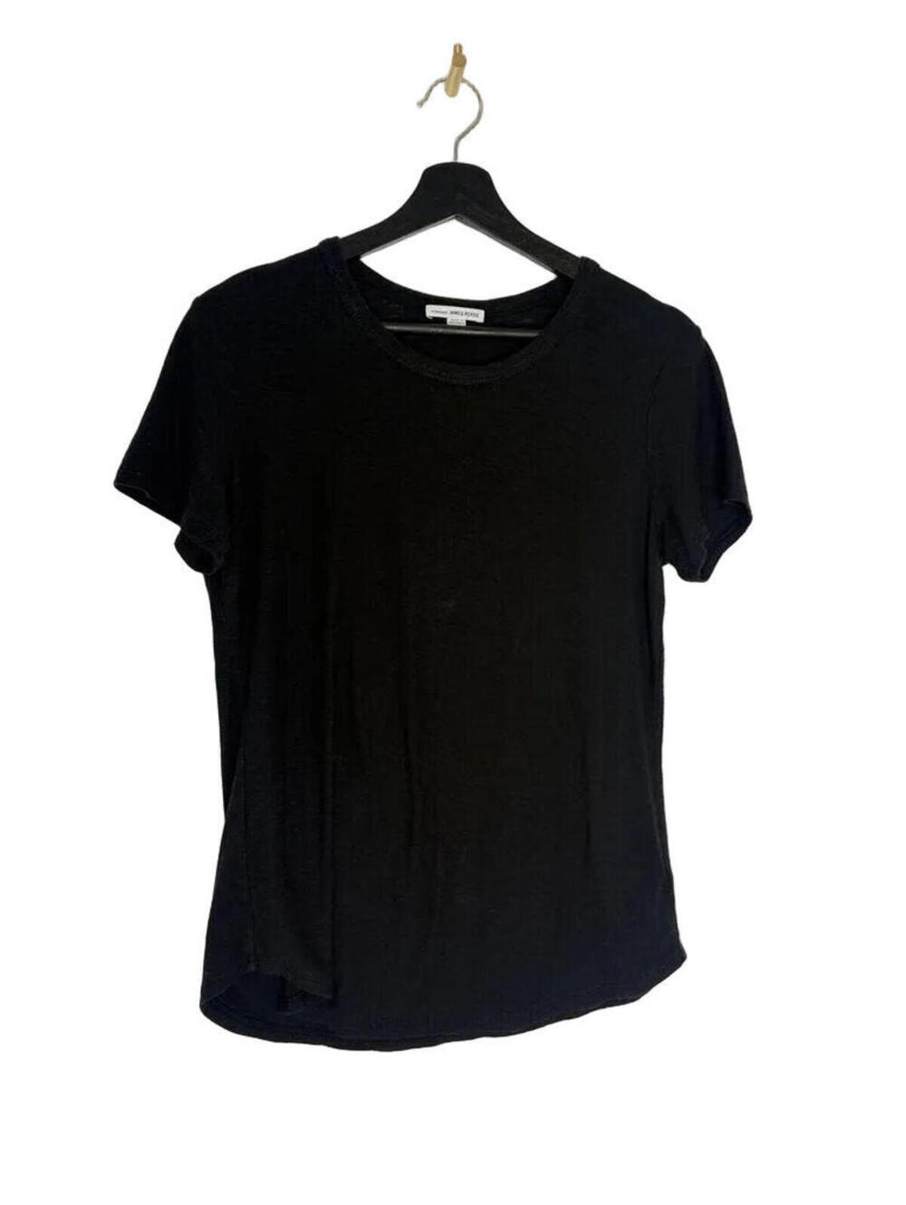 James Perse Standard Black T-Shirt